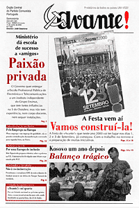 «Avante!» nº 1385 - 15.6.2000