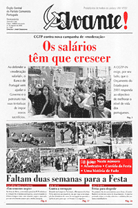 «Avante!» nº 1394 - 17.8.2000