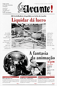«Avante!» nº 1395 - 24.8.2000