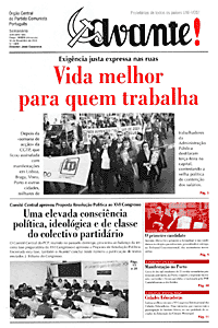 «Avante!» nº 1409 - 30.11.2000