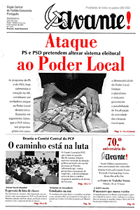 «Avante!» nº 1419 - 08.02.2001