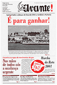 «Avante!» nº 1425 - 22.03.2001