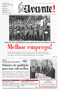 «Avante!» nº 1426 - 29.03.2001