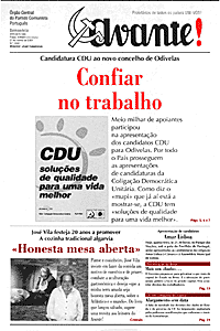 «Avante!» nº 1438 - 21.6.2001