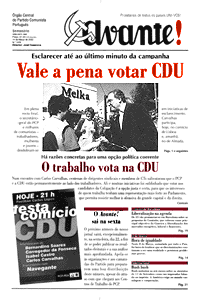 «Avante!» nº 1476 - 14.3.2002