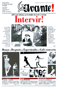 «Avante!» nº 1499 - 22.8.2002