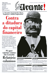«Avante!» nº 1521 - 23.1.2003